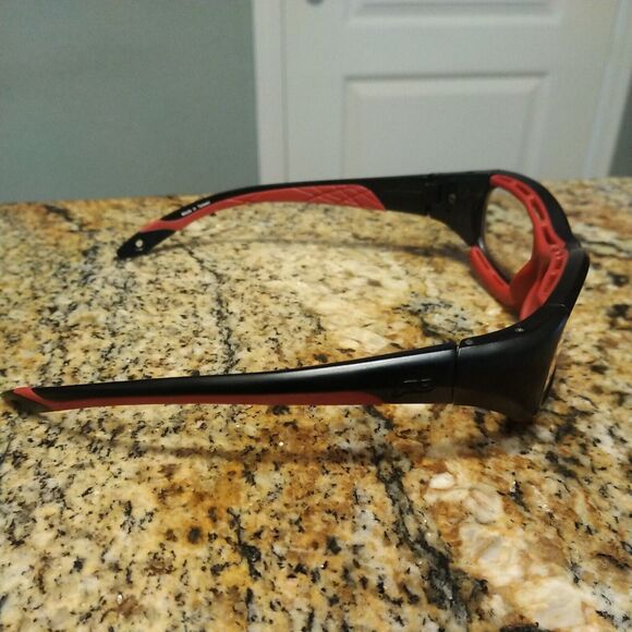 F8 Slam Rec Specs Liberty Sport Red & Black Protective Glasses 52 17 135 - Picture 4 of 11